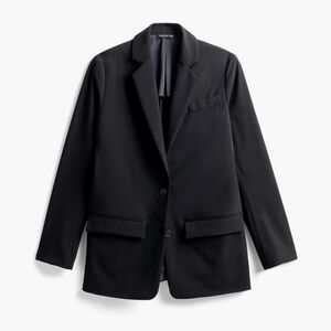 Ministry of Supply: Women's Velocity Oversized Blazer in black, size 4